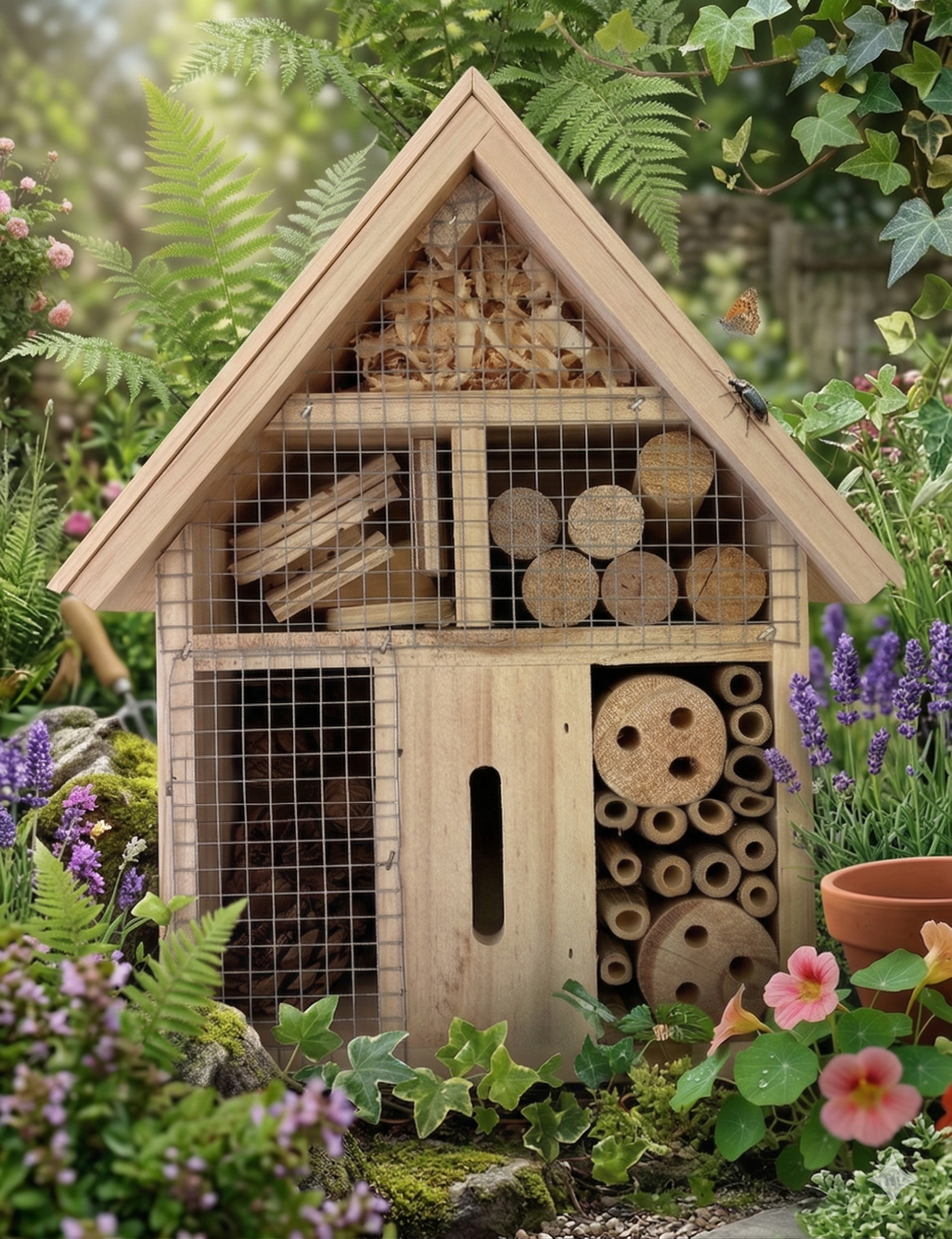 HOTEL INSECTOS ABW5040 FONDO VEGETACION 1