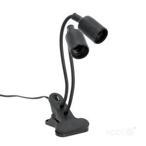 Lámpara LED para plantas de clip PLANTY DUO Negro