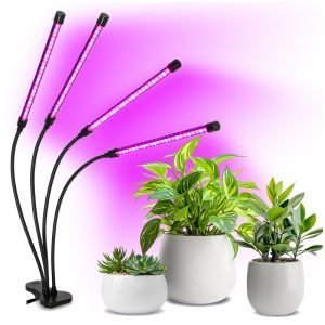 Lámpara LED para plantas de 4 clip VITARO 10W