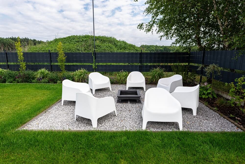 diseño jardín zona chill out