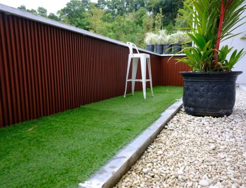 5 Ideas de diseños de jardines con césped artificial y grava