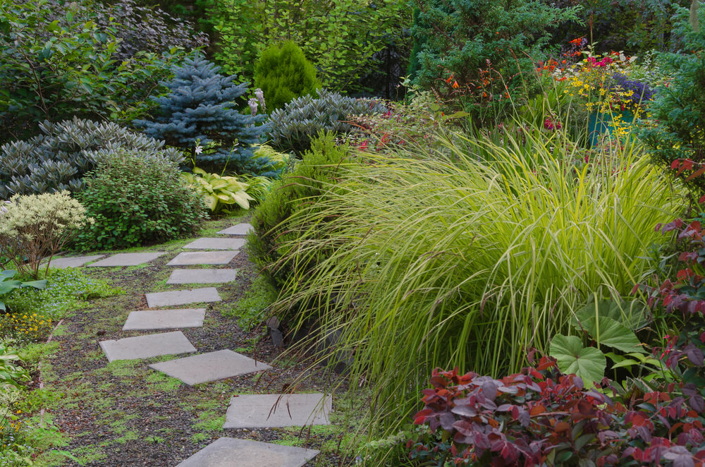 estilos de jardines: jardines exuberantes