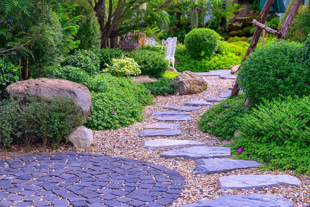 jardines de piedra