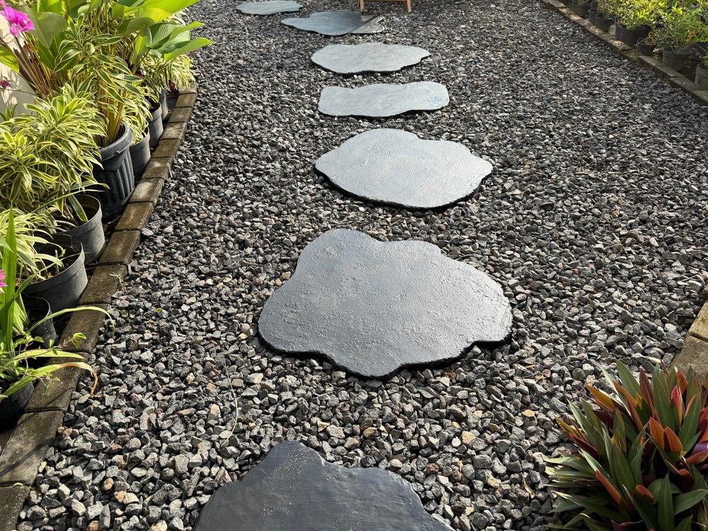 jardines con grava y piedras